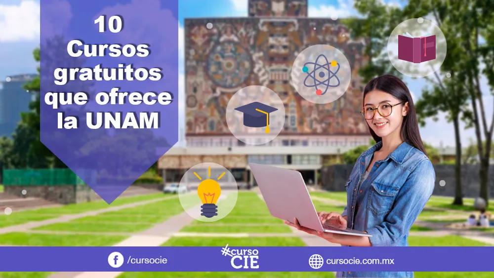 10 cursos gratuitos que ofrece la UNAM