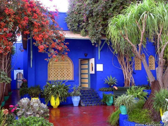 Casa azul de Frida Kahlo (Ciudad de México) #fridakahlo #arquitecturamexicana