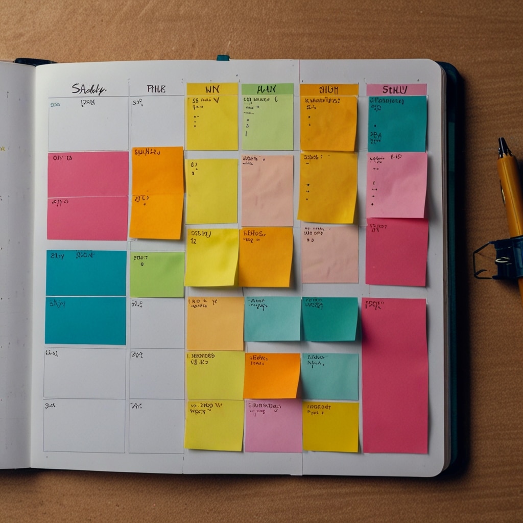 Planeador semanal de estudio