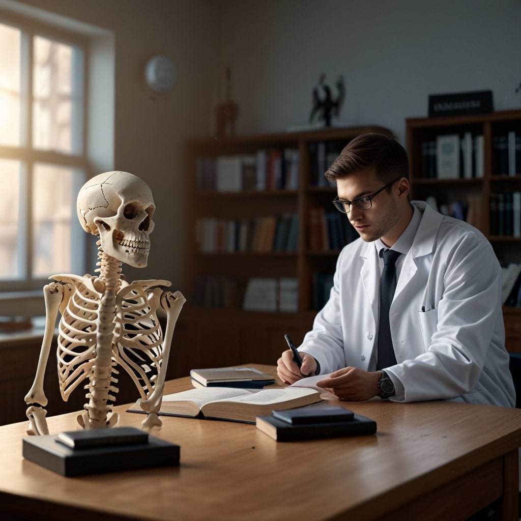 Estudiantes de medicina en clase
