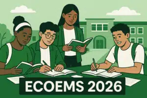 001 Modern Illustration Of High School Stude